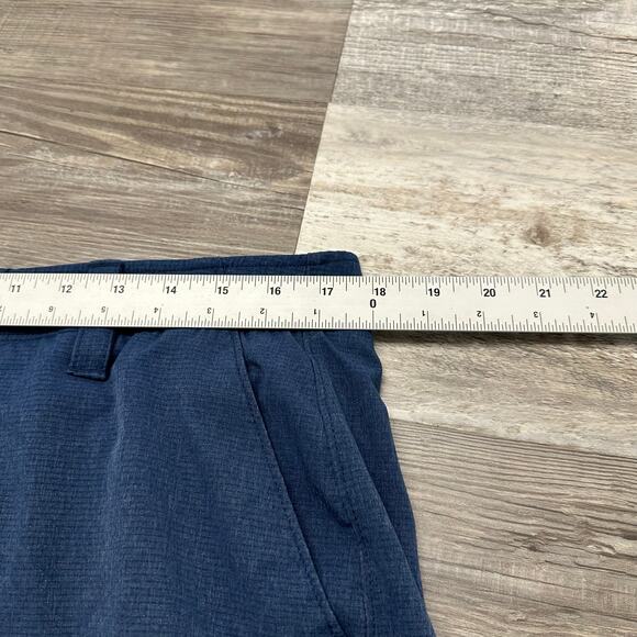 Under Armour Blue Mens 38x30 Loose Fit Flat Front Performance Golf Golfer Pants - Picture 6 of 13